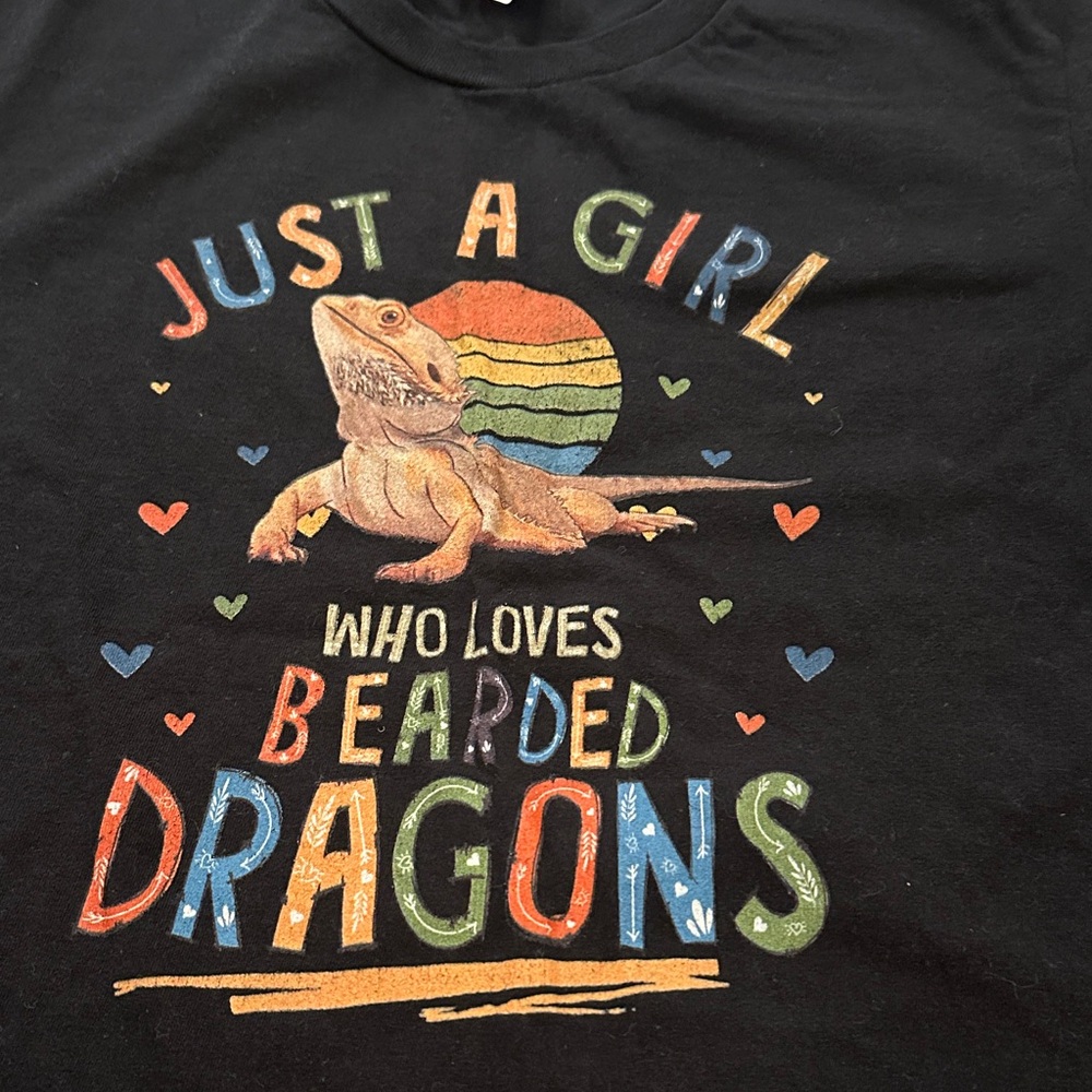 Just a girl who loves bearded dragons T-Shirt
